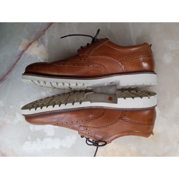 Rockport Men\'s Marshall Wingtip Oxford Cognac Leather Men\'s Size 9M main image 9